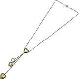 ティファニー TIFFANY＆CO マルチハートドロップネックレス シルバー/ゴールド 925/750 ジュエリー