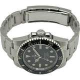 ロレックス ROLEX サブマリーナノンデイト 114060 ブラック ステンレススチール 自動巻き メンズ 腕時計