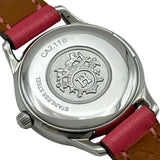 エルメス HERMES スリム ドゥ エルメス CA2.110 シルバー ステンレススチール クオーツ レディース 腕時計