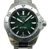 タグ・ホイヤー TAG HEUER アクアレーサー プロフェッショナル200 キャリバー5 WBP2115.BA0627 グリーン ステンレススチール　 自動巻き メンズ 腕時計