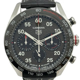 タグ・ホイヤー TAG HEUER カレラ キャリバーホイヤー02クロノグラフ ポルシェ スペシャルエディション CBN2A1F.FC6492 ブラック ステンレススチール/セラミック 自動巻き メンズ 腕時計