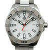 タグ・ホイヤー TAG HEUER アクアレーサー WBD1111.BA0928 ホワイト ステンレススチール クオーツ メンズ 腕時計