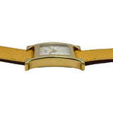 エルメス HERMES Hウォッチ HH1.201 シルバー ゴールドメッキ/ステンレススチール クオーツ レディース 腕時計