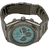 シチズン CITIZEN ゼンシンコレクション クロノグラフ CA4610-85M アイスブルー チタン クオーツ メンズ 腕時計