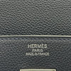 エルメス HERMES オータクロア40 U刻印 ブルーニュイ シルバー金具 トゴ ユニセックス ハンドバッグ