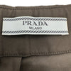 プラダ PRADA トライアングルロゴプリーツミニスカート 21H922 ブラック ナイロン レディース ミニスカート