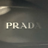 プラダ PRADA トライアングルロゴレースアップブーツ 2TG242 ブラック レザー メンズ ブーツ