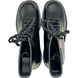 プラダ PRADA トライアングルロゴレースアップブーツ 2TG242 ブラック レザー メンズ ブーツ