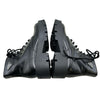 プラダ PRADA トライアングルロゴレースアップブーツ 2TG242 ブラック レザー メンズ ブーツ