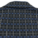 シャネル CHANEL ベルト付きチェックガウンコート P54357 ブラック ナイロン レディース その他アウター