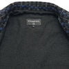 シャネル CHANEL ベルト付きチェックガウンコート P54357 ブラック ナイロン レディース その他アウター