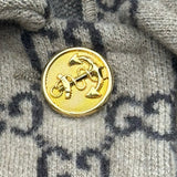 グッチ GUCCI GG総柄ウールポンチョコート 610488 ベージュ ウール レディース ポンチョ