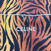 セリーヌ CELINE トリオンフタイガー柄トラックジャケット 2Y654382Q ブラウン ポリエステル メンズ ブルゾン