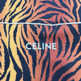 セリーヌ CELINE トリオンフタイガー柄トラックジャケット 2Y654382Q ブラウン ポリエステル メンズ ブルゾン