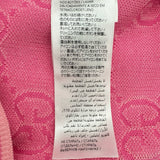 グッチ GUCCI GG総柄ニットカーディガン 743319 ピンク コットン レディース カーディガン