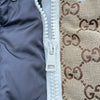 グッチ GUCCI GG総柄ダウンベスト 774910 ベージュ コットン レディース ダウンベスト