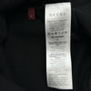 グッチ GUCCI シェリーラインロゴプリントスウェットシャツ 789582 ブラック コットン メンズ スウェット