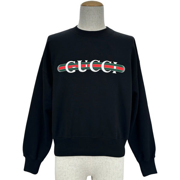 グッチ GUCCI シェリーラインロゴプリントスウェットシャツ 789582