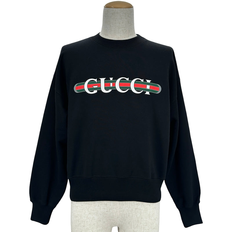 グッチ GUCCI シェリーラインロゴプリントスウェットシャツ 789582