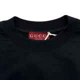 グッチ GUCCI シェリーラインロゴプリントスウェットシャツ 789582 ブラック コットン メンズ スウェット