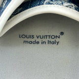 ルイ・ヴィトン LOUIS VUITTON ラグーンライン モノグラムデニムローカットスニーカー 1AGYG1 ブルー デニム レディース スニーカー