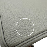 エルメス HERMES バーキン30 X刻印 ブルーグラシエ シルバー金具 トゴ レディース ハンドバッグ