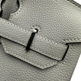 エルメス HERMES バーキン30 X刻印 ブルーグラシエ シルバー金具 トゴ レディース ハンドバッグ