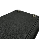 エルメス HERMES ケリー25 内縫い K刻印 ブラック シルバー金具 トゴ レディース ハンドバッグ ショルダーバッグ