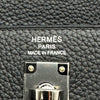 エルメス HERMES ケリー25 内縫い K刻印 ブラック シルバー金具 トゴ レディース ハンドバッグ ショルダーバッグ