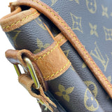 ルイ・ヴィトン LOUIS VUITTON ジベシエールGM M42249 ブラウン モノグラムキャンバス メンズ ショルダーバッグ