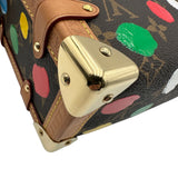 ルイ・ヴィトン LOUIS VUITTON サイドトランク LV X YK 草間彌生コラボ M46396 ブラウン モノグラムキャンバス/レザー レディース ショルダーバッグ