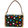 ルイ・ヴィトン LOUIS VUITTON サイドトランク LV X YK 草間彌生コラボ M46396 ブラウン モノグラムキャンバス/レザー レディース ショルダーバッグ