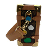 ルイ・ヴィトン LOUIS VUITTON サイドトランク LV X YK 草間彌生コラボ M46396 ブラウン モノグラムキャンバス/レザー レディース ショルダーバッグ