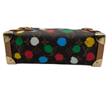 ルイ・ヴィトン LOUIS VUITTON サイドトランク LV X YK 草間彌生コラボ M46396 ブラウン モノグラムキャンバス/レザー レディース ショルダーバッグ