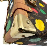 ルイ・ヴィトン LOUIS VUITTON サイドトランク LV X YK 草間彌生コラボ M46396 ブラウン モノグラムキャンバス/レザー レディース ショルダーバッグ