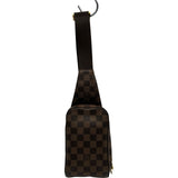 ルイ・ヴィトン LOUIS VUITTON ジェロニモス N51994 ブラウン ダミエ レディース ボディバッグ