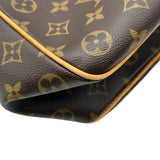 ルイ・ヴィトン LOUIS VUITTON ミュルティプリ・シテ M51162 ブラウン モノグラムキャンバス レディース ハンドバッグ