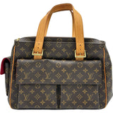 ルイ・ヴィトン LOUIS VUITTON ミュルティプリ・シテ M51162 ブラウン モノグラムキャンバス レディース ハンドバッグ