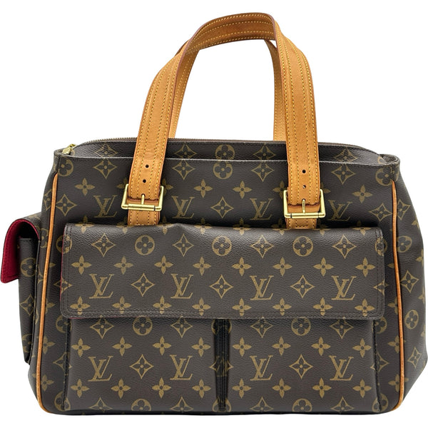 ルイ・ヴィトン LOUIS VUITTON ミュルティプリ・シテ M51162 ブラウン