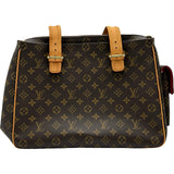 ルイ・ヴィトン LOUIS VUITTON ミュルティプリ・シテ M51162 ブラウン モノグラムキャンバス レディース ハンドバッグ