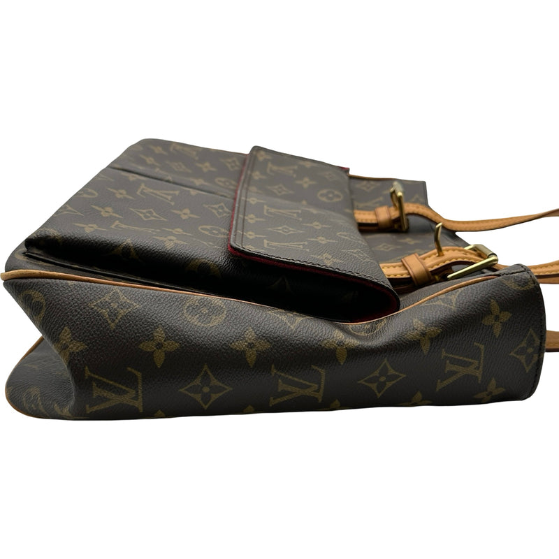 ルイ・ヴィトン LOUIS VUITTON ミュルティプリ・シテ M51162 ブラウン
