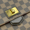 ルイ・ヴィトン LOUIS VUITTON ブザス・ローズベリー N41178 ブラウン ダミエ・エベヌ レディース ショルダーバッグ