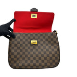 ルイ・ヴィトン LOUIS VUITTON ブザス・ローズベリー N41178 ブラウン ダミエ・エベヌ レディース ショルダーバッグ