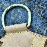 ルイ・ヴィトン LOUIS VUITTON モンスリMM M51136 ブラウン モノグラム/レザー リュック・デイパック