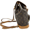 ルイ・ヴィトン LOUIS VUITTON モンスリMM M51136 ブラウン モノグラム/レザー リュック・デイパック
