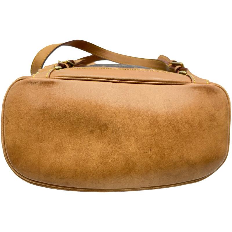 ルイ・ヴィトン LOUIS VUITTON モンスリMM M51136 ブラウン モノグラム
