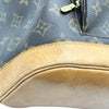 ルイ・ヴィトン LOUIS VUITTON モンスリMM M51136 ブラウン モノグラム/レザー リュック・デイパック