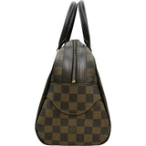 ルイ・ヴィトン LOUIS VUITTON ドゥオモ N60008 ブラウン ダミエ・エベヌ レディース ハンドバッグ