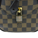 ルイ・ヴィトン LOUIS VUITTON ドゥオモ N60008 ブラウン ダミエ・エベヌ レディース ハンドバッグ
