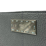 フェンディ FENDI ピーカブーエックスライトフィット 7VA447 グレー レザー メンズ ショルダーバッグ